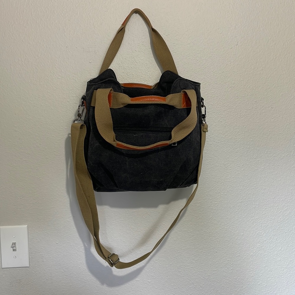 JINGPINFANBU CANVAS BAG/PURSE Denim Zip